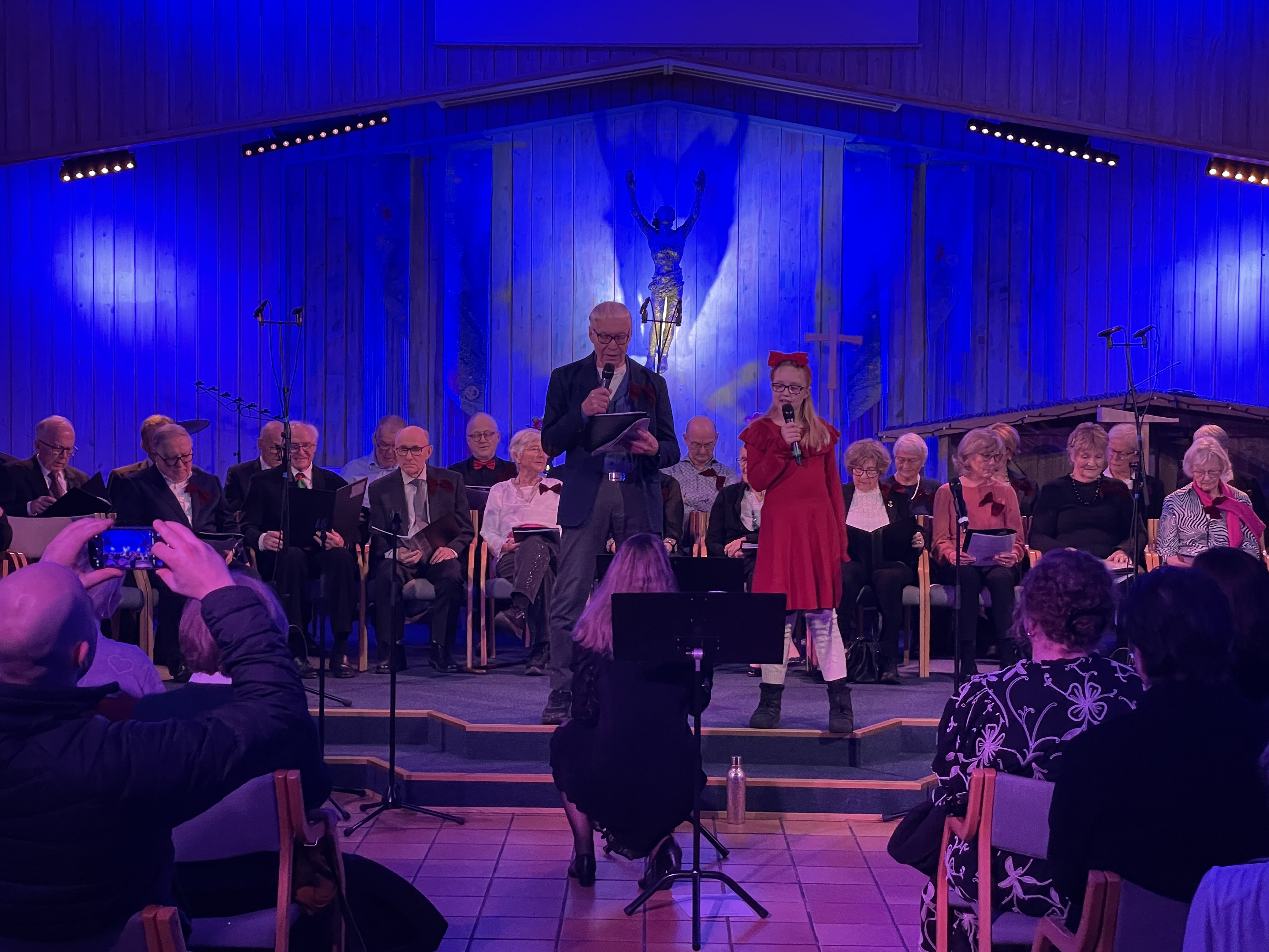 Artikkelbilde til artikkelen Demenskoret julekonsert i Fjellhamar kirke